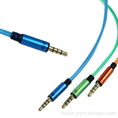 In ear earphones EL light earphone for MP3 player/iPad/iPod